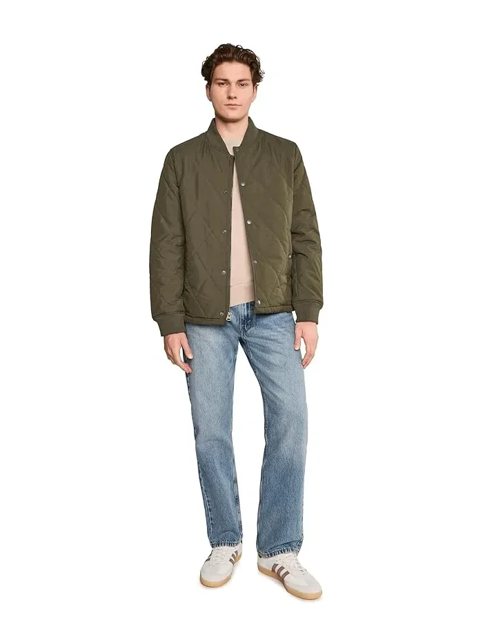 Куртка-бомбер стеганая Levi's — изображение 2 из 5, оливковый