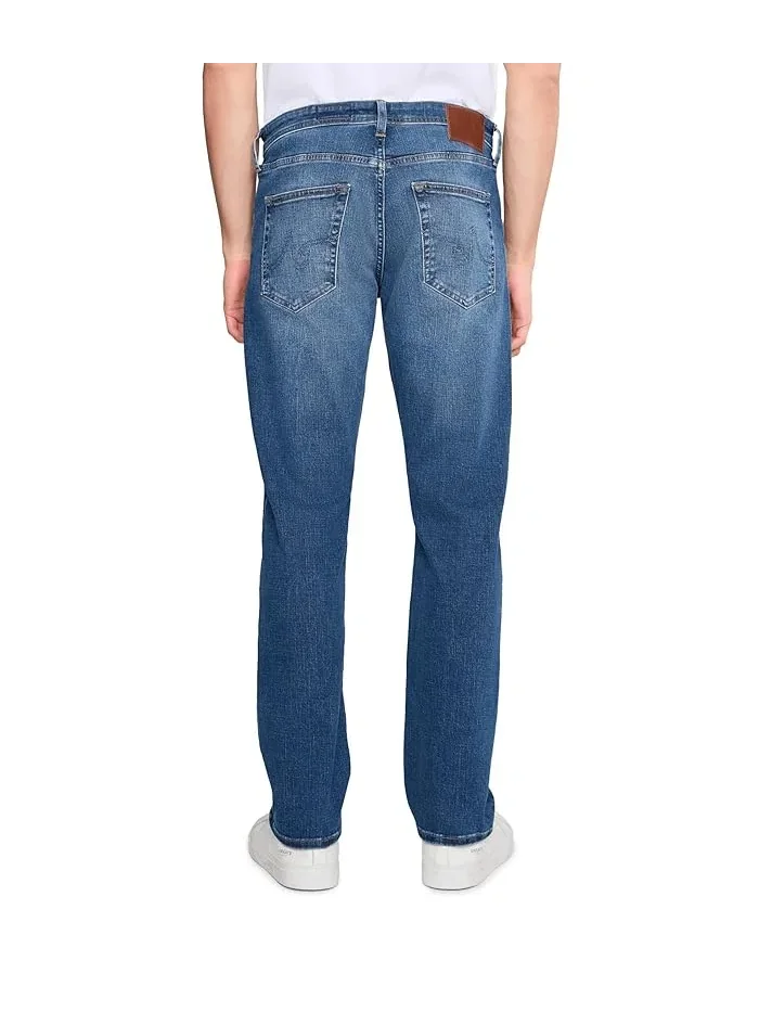 Джинсы зауженные Graduate Tailored Leg AG Jeans — изображение 4 из 5, зеленый