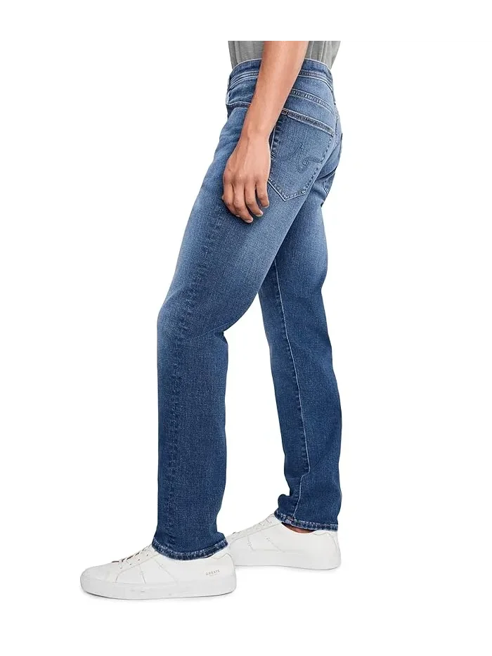 Джинсы прямые сужающиеся Everett AG Jeans — изображение 3 из 5, зеленый