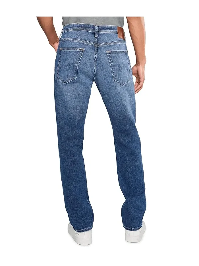 Джинсы прямые сужающиеся Everett AG Jeans — изображение 4 из 5, зеленый