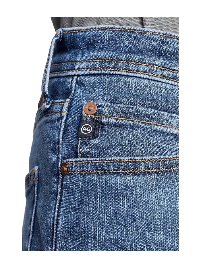 Джинсы прямые сужающиеся Everett AG Jeans — изображение 5 из 5, зеленый
