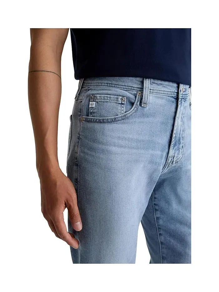 Джинсы прямые slim модель Everett AG Jeans — изображение 5 из 5, зеленый