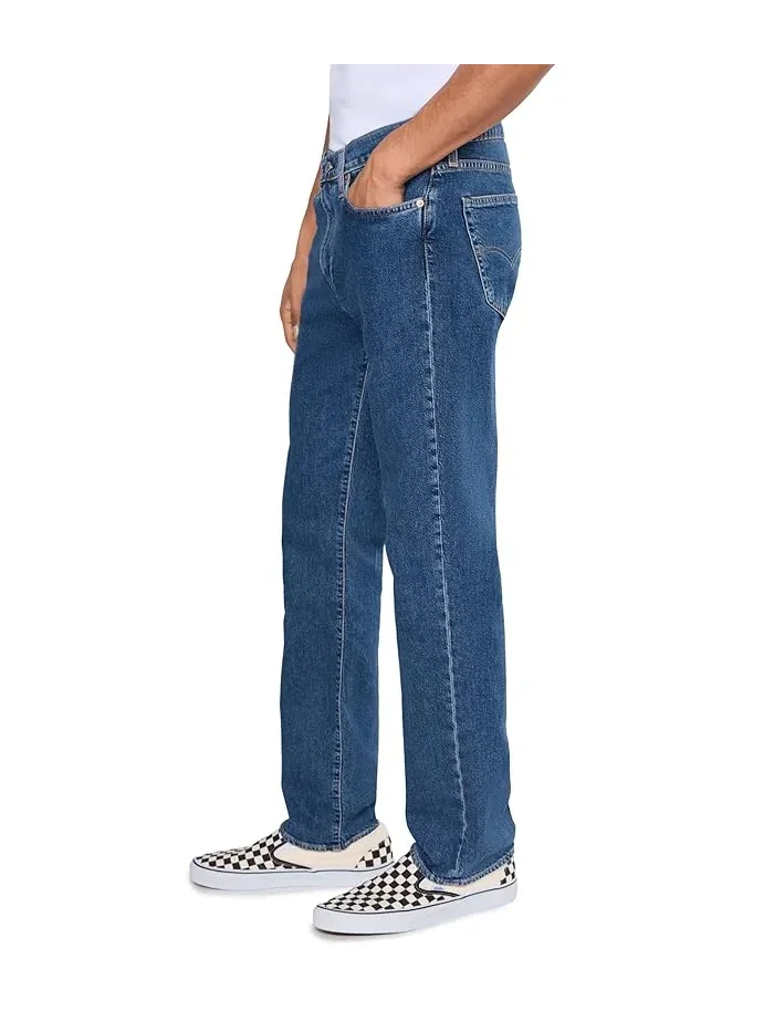 Джинсы прямые 514 Straight Levi's Premium — изображение 3 из 5, синий