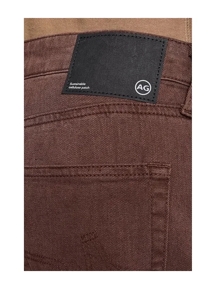 Джинсы прямые зауженные Everett AG Jeans, Sulfur Oak Barrel — изображение 5 из 5, коричневый