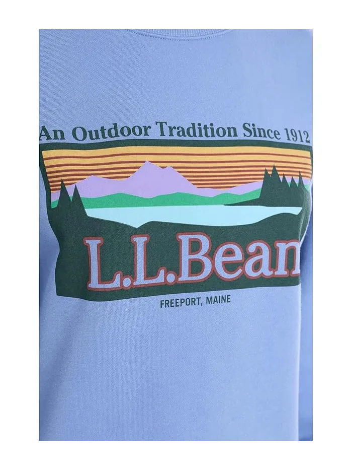 Свитшот с логотипом Essential Logo L.L.Bean — изображение 5 из 5, белый