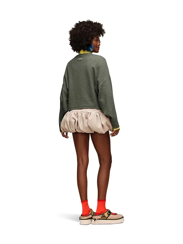 Свитшот Hayvie Crewneck UGG — изображение 3 из 4, зеленый серый