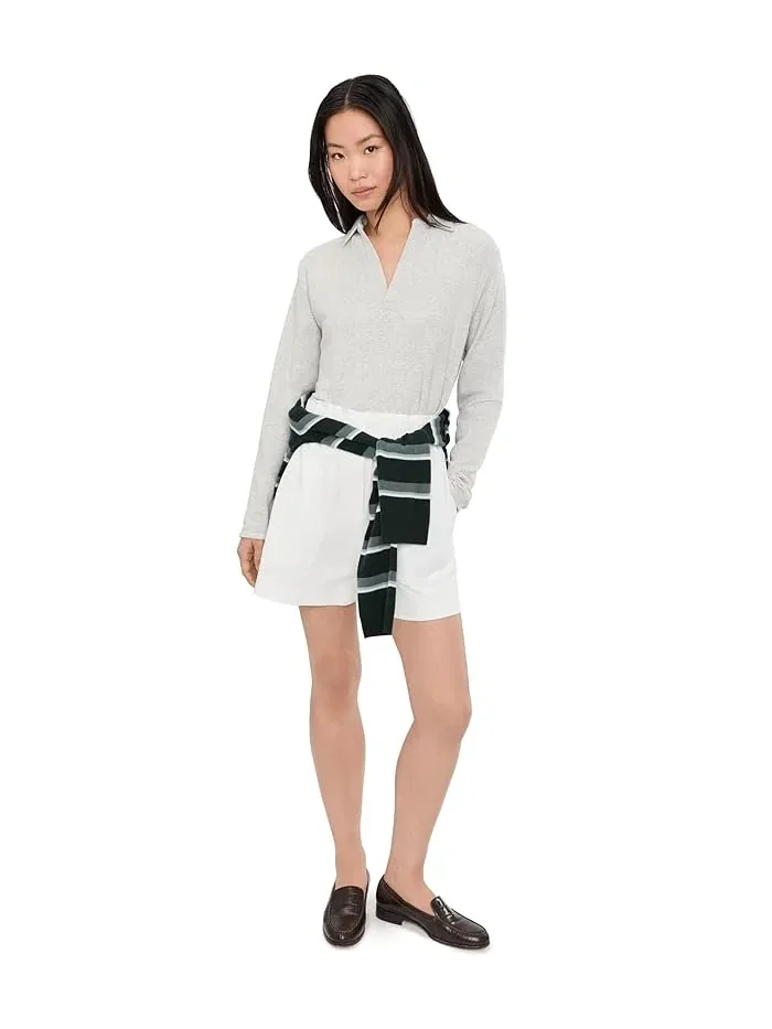 Свитшот поло французский терри French Terry Polo Sweatshirt tasc Performance — изображение 2 из 5, карамель