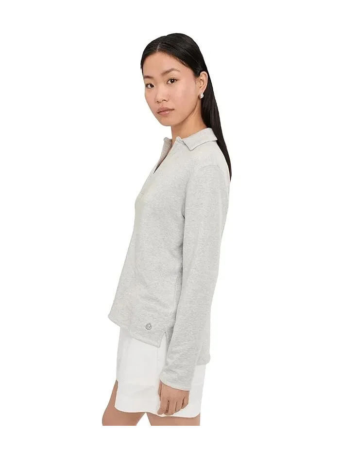Свитшот поло французский терри French Terry Polo Sweatshirt tasc Performance — изображение 3 из 5, карамель