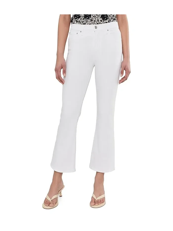 Джинсы клеш укороченные The Stretch Flare Crop Madewell