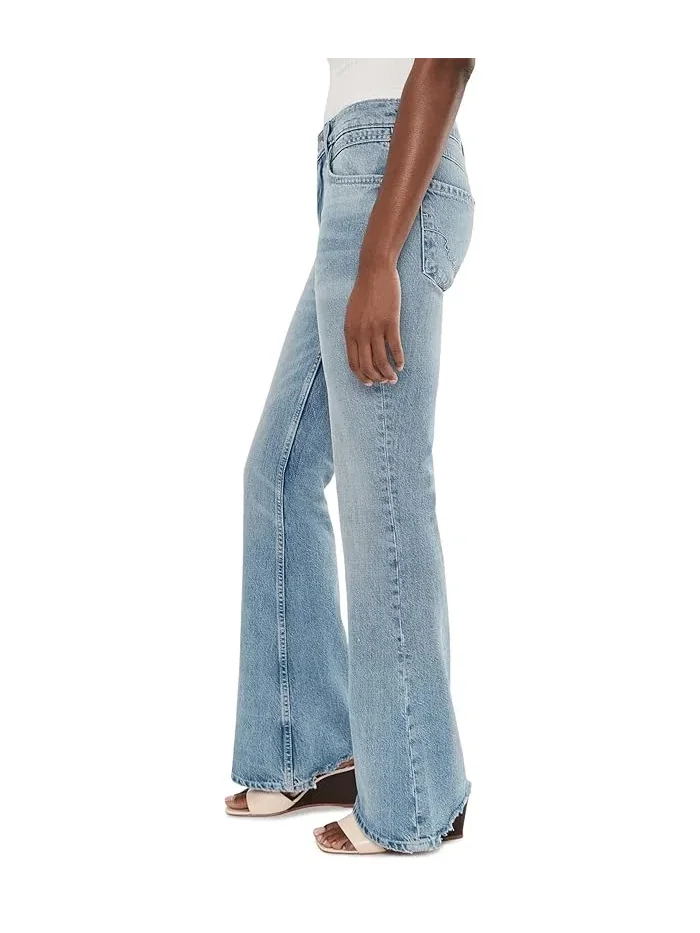 Джинсы клеш свободные We The Free West Coast Relaxed Flare Free People — изображение 3 из 5, белый