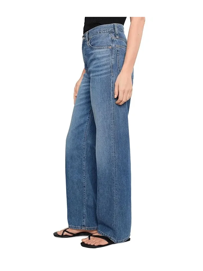 Джинсы Wide Perfect Vintage Madewell — изображение 3 из 5, синий
