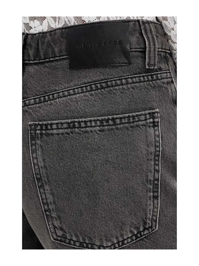 Джинсы boyfriend Nia Free People — изображение 5 из 5, слоновая кость