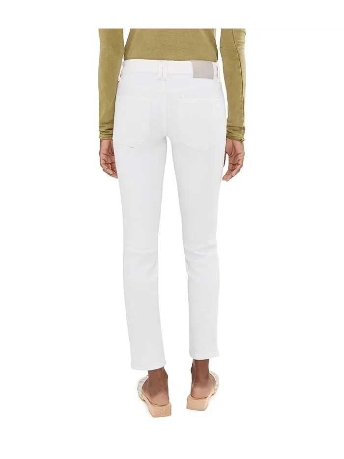 Джинсы slim straight Oracle Free People — изображение 4 из 5, васаби