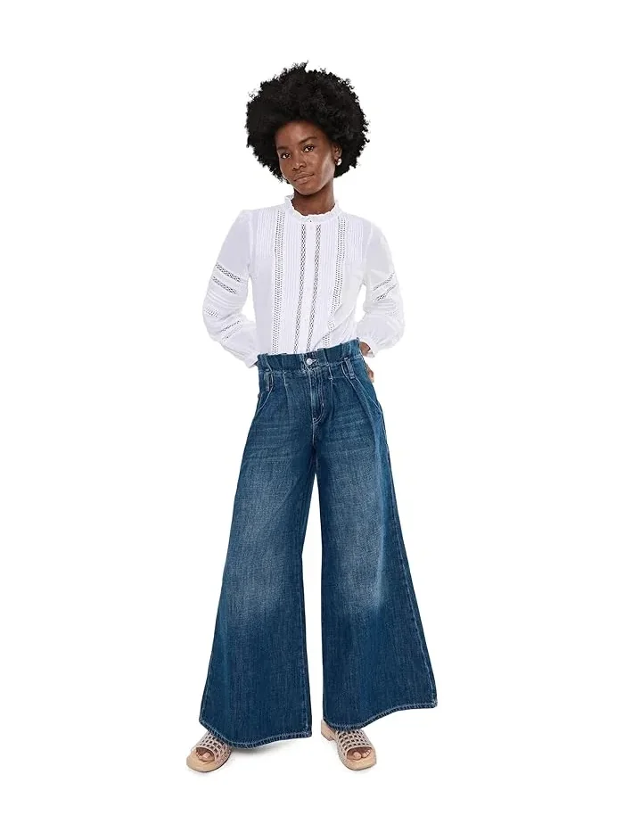 Юбка-джинсы Forager Skirt Jean Free People, Nomad — изображение 2 из 5, кочевник