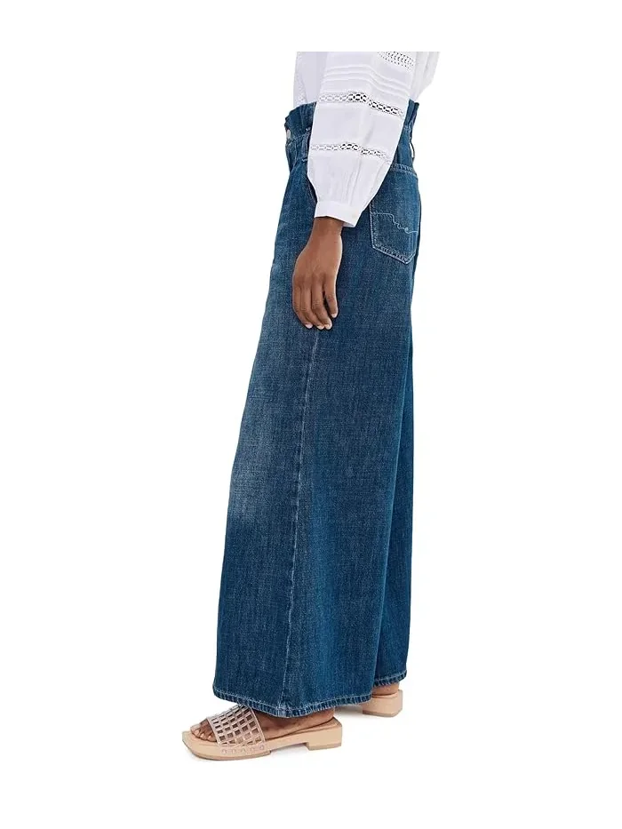 Юбка-джинсы Forager Skirt Jean Free People, Nomad — изображение 3 из 5, кочевник