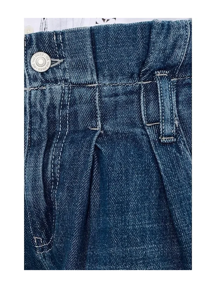 Юбка-джинсы Forager Skirt Jean Free People, Nomad — изображение 5 из 5, кочевник