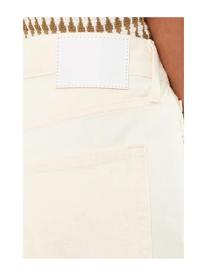 Джинсы прямого кроя Billie AG Jeans — изображение 5 из 5, бежевый