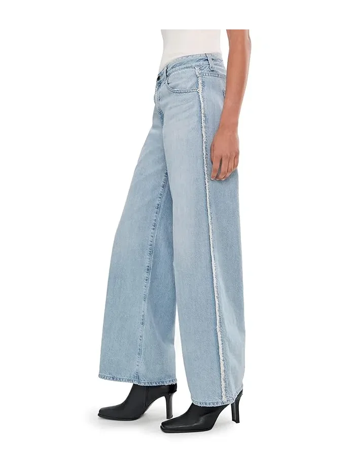 Джинсы Saige Mid-Rise Wide Leg AG Jeans — изображение 3 из 5, заслоненный