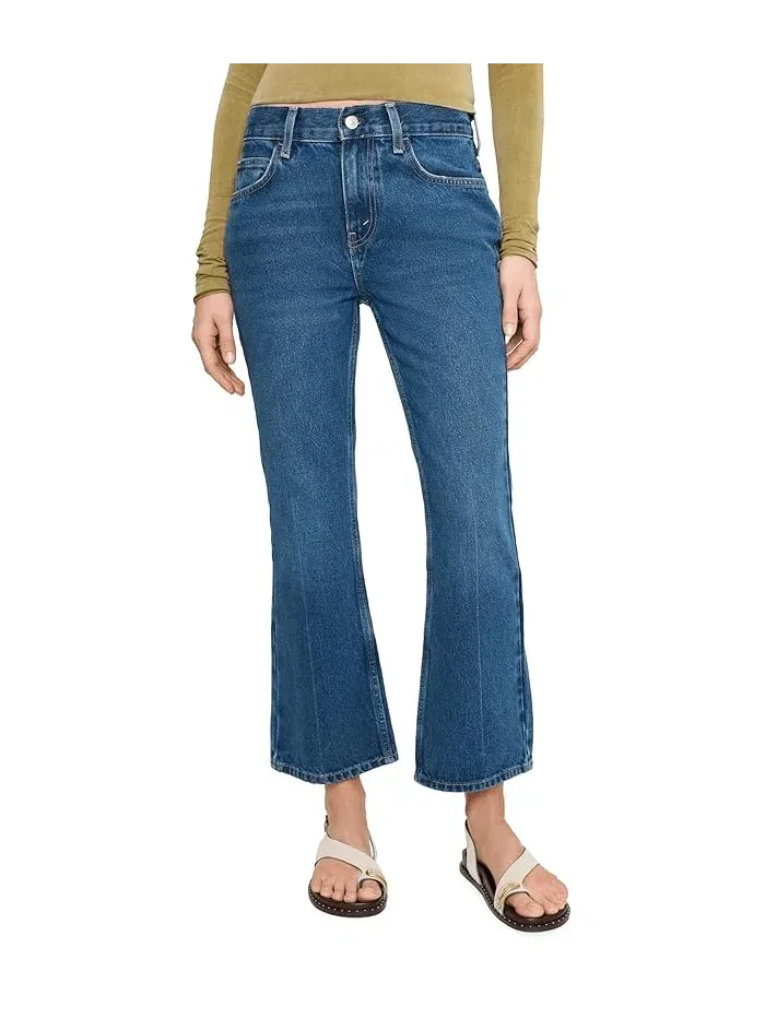 Джинсы кроп расклешенные Elowen Free People