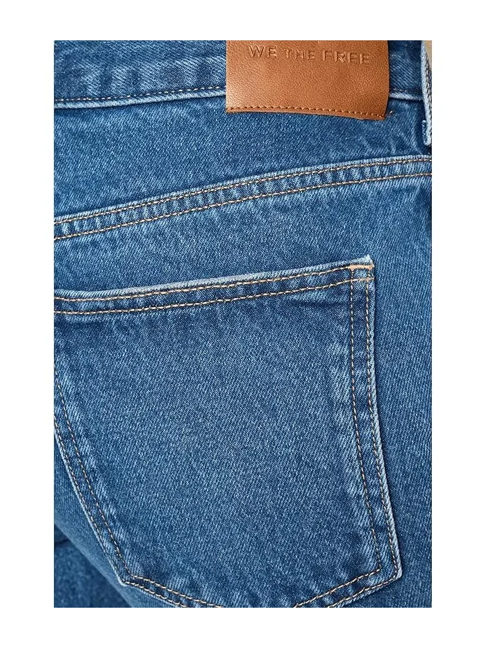 Джинсы кроп расклешенные Elowen Free People — изображение 5 из 5, слоновая кость