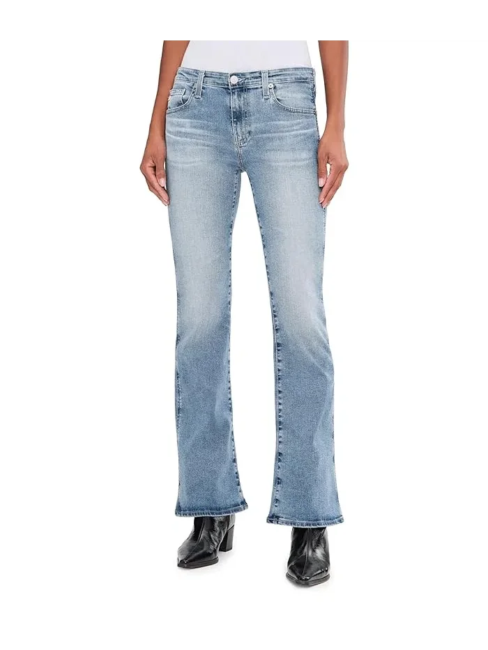 Джинсы bootcut Angel Low Rise AG Jeans, 15 Years Aviator