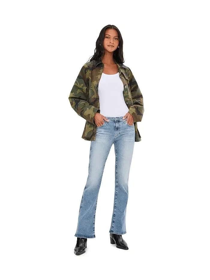 Джинсы bootcut Angel Low Rise AG Jeans, 15 Years Aviator — изображение 2 из 5, авиатор