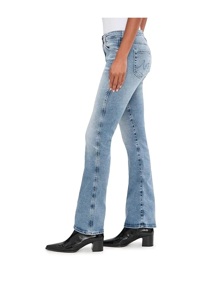 Джинсы bootcut Angel Low Rise AG Jeans, 15 Years Aviator — изображение 3 из 5, авиатор