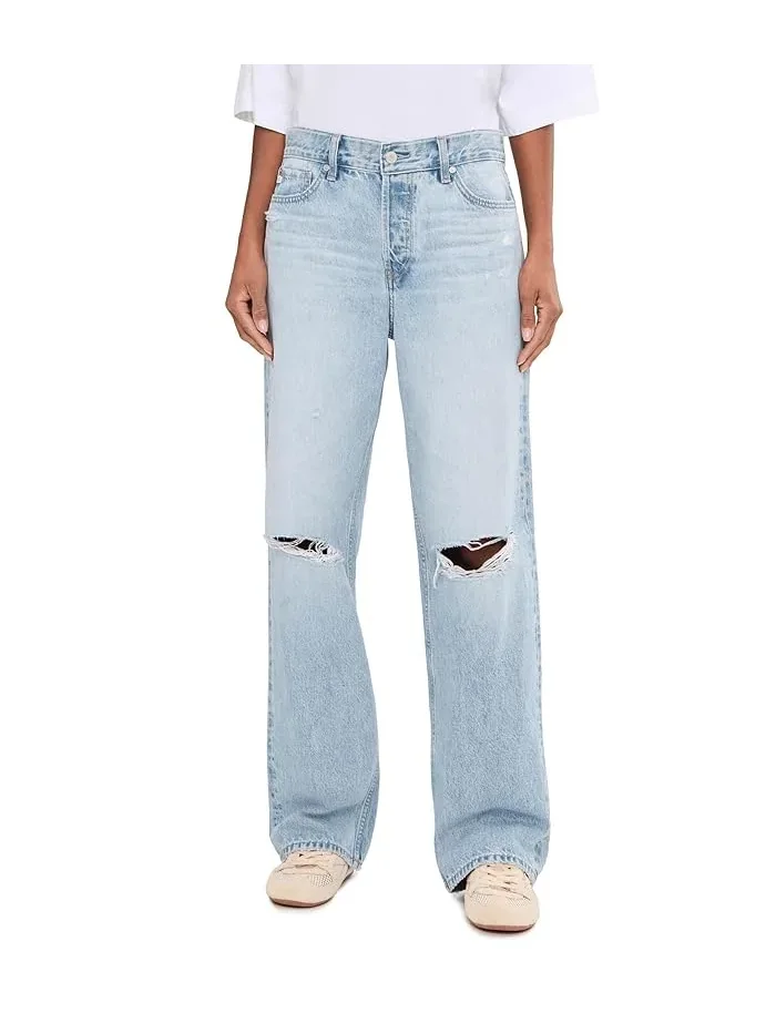 Джинсы прямого кроя расслабленная посадка Billie AG Jeans, 15 Years Aviator
