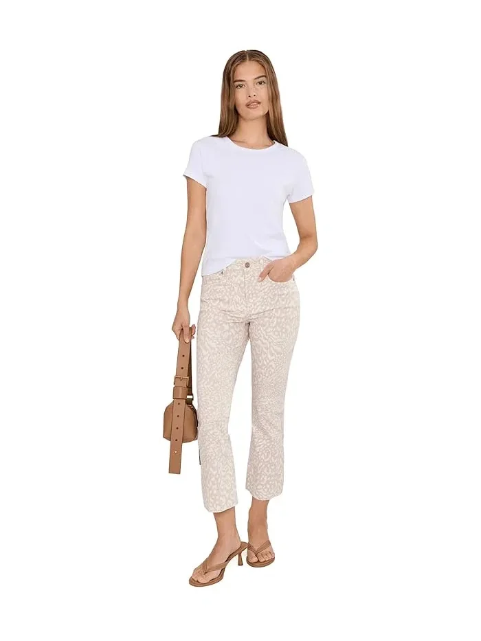 Джинсы Petite Billie NYDJ, Snow Leopard — изображение 2 из 5, белый