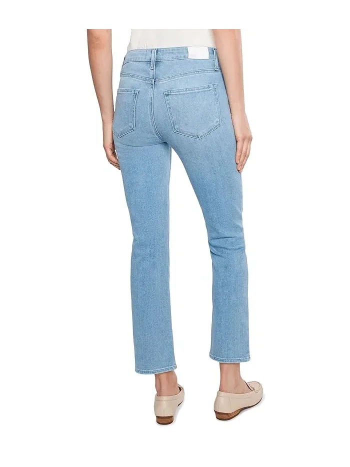 Джинсы прямые Cindy Seamed Beltloops Paige — изображение 4 из 5, голубой