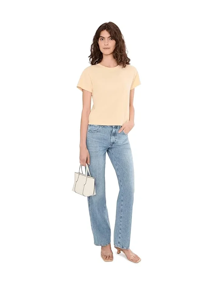 Джинсы прямые Stovepipe Straight 7 For All Mankind — изображение 2 из 5, ирис