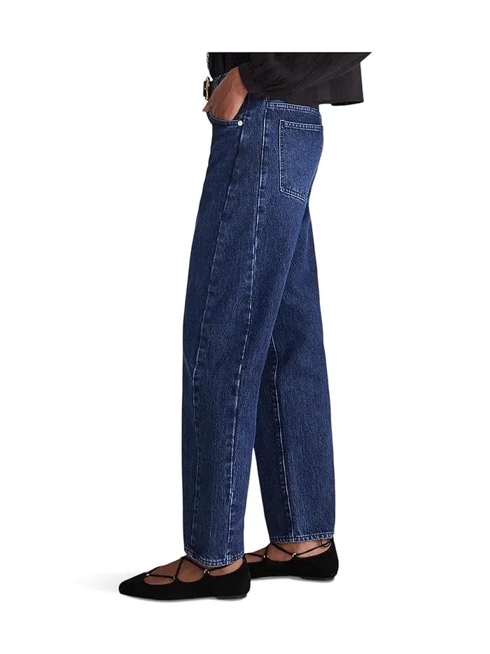 Джинсы barrel-leg Madewell, Mckinney Wash — изображение 2 из 4, отмывка маккини