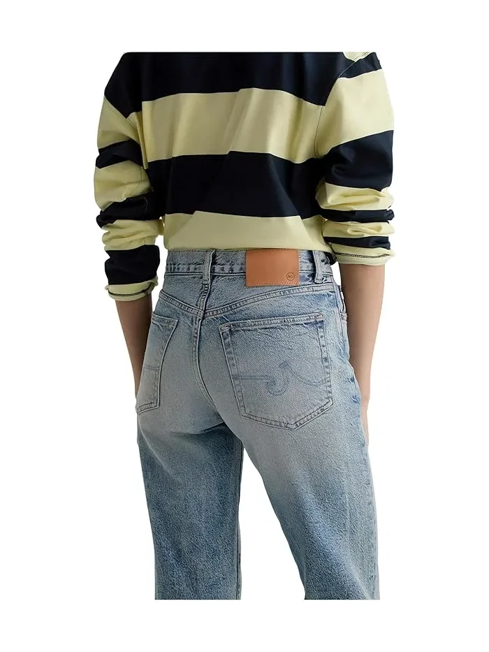 Джинсы stovepipe Sydney AG Jeans, 17 Years Forlorn — изображение 5 из 5, пыльный