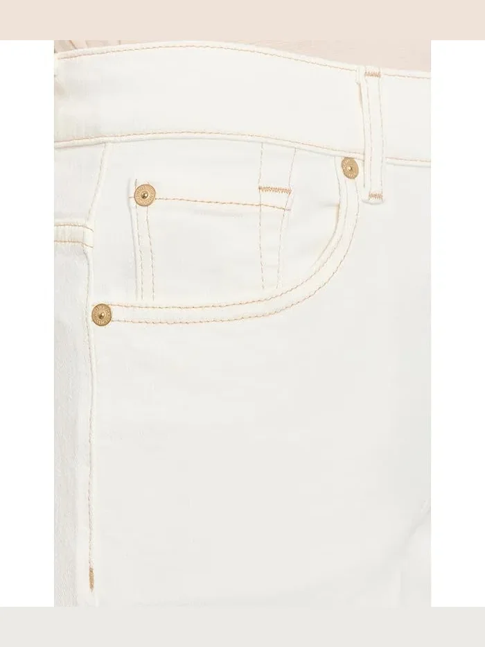 Джинсы прямые Stovepipe Straight Ankle 7 For All Mankind — изображение 5 из 5, сахар