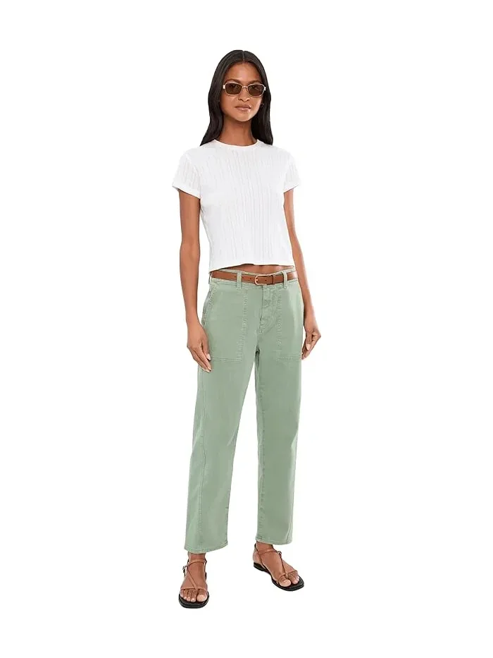 Джинсы utility Analeigh AG Jeans, Mondrian — изображение 2 из 5, мохлевый