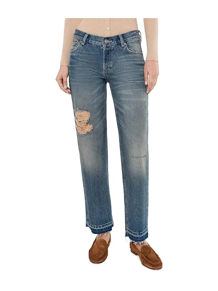 Джинсы slim fit Free People