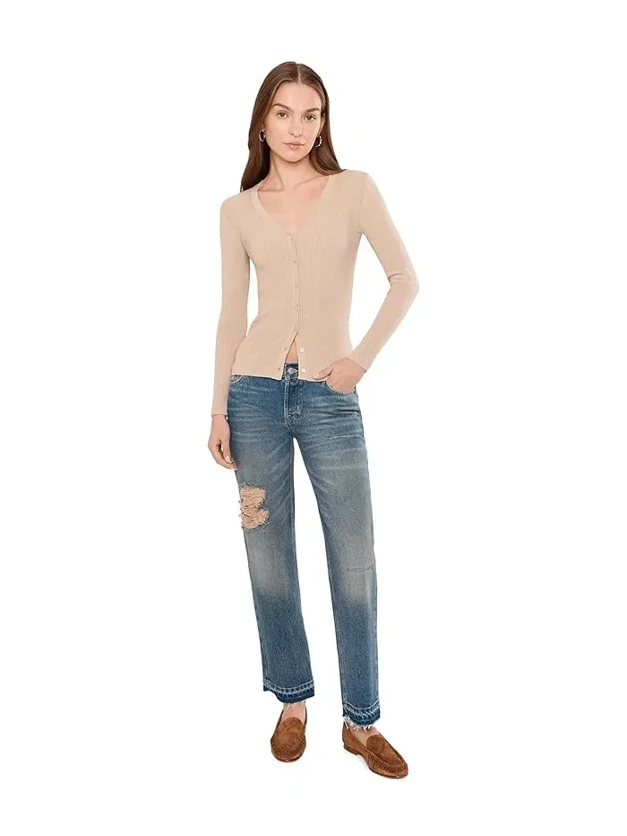 Джинсы slim fit Free People — изображение 2 из 5, синий