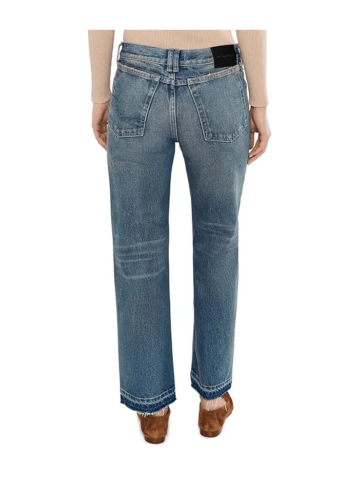 Джинсы slim fit Free People — изображение 4 из 5, синий