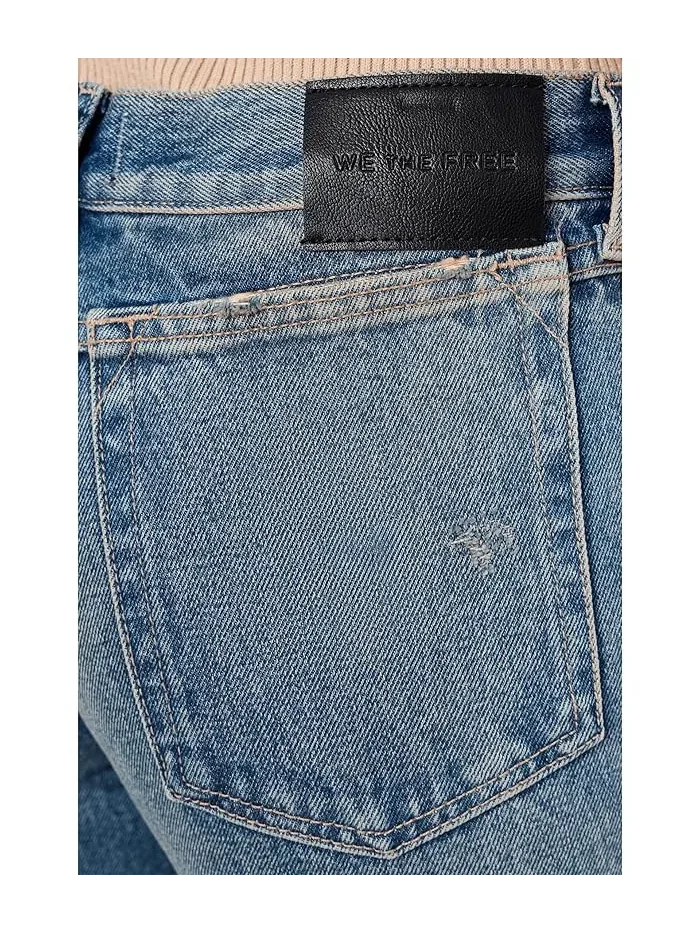 Джинсы slim fit Free People — изображение 5 из 5, синий