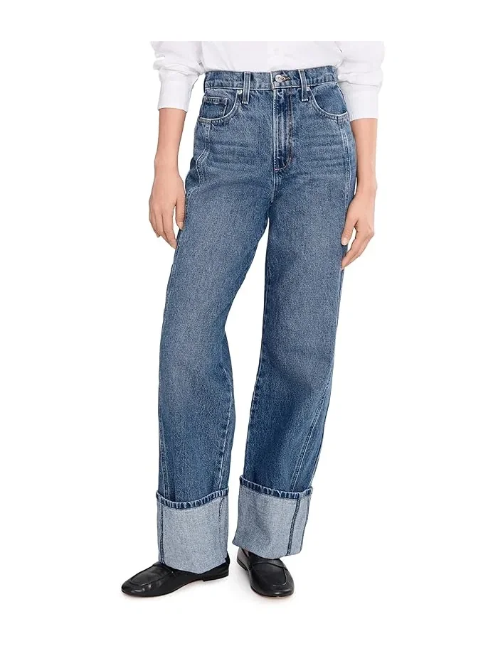 Джинсы с манжетами The Harlowe Cuffed Joe's Jeans, Classic