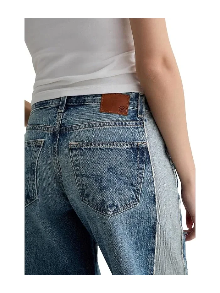 Джинсы свободные Adria Low Rise Baggy Wide Leg AG Jeans, 13 Years Otherworldly — изображение 5 из 5, странственный