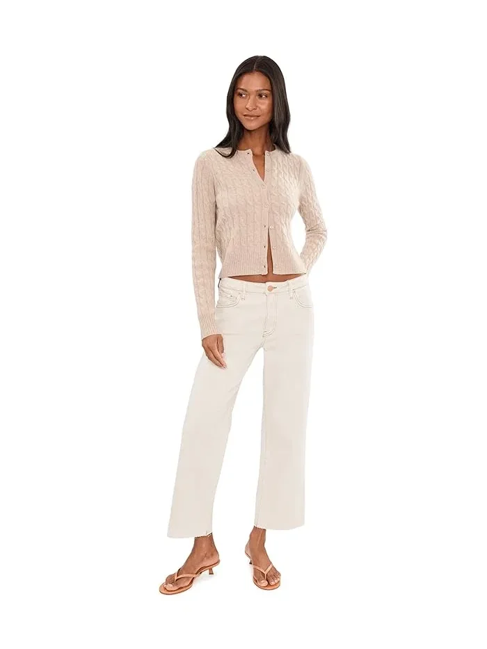 Джинсы Wide Leg Charlotte KUT from the Kloth, Individuality — изображение 2 из 5, экру