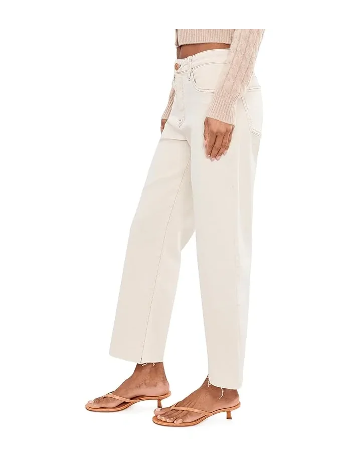 Джинсы Wide Leg Charlotte KUT from the Kloth, Individuality — изображение 3 из 5, экру