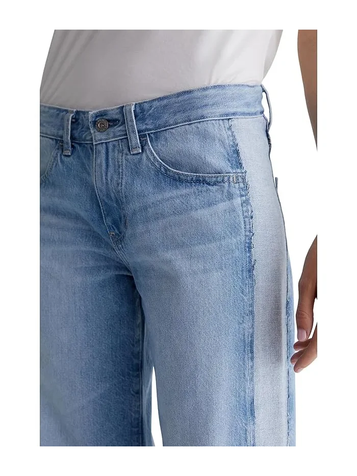 Джинсы baggy wide leg Adria AG Jeans, Mondrian — изображение 3 из 5, мондриан