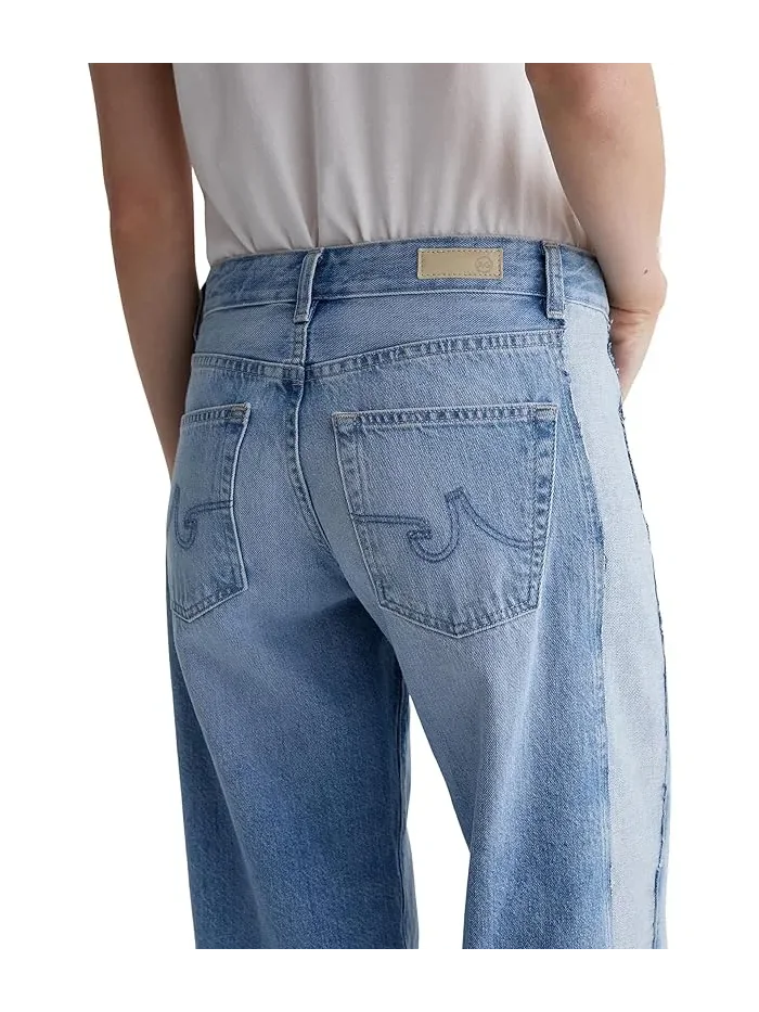 Джинсы baggy wide leg Adria AG Jeans, Mondrian — изображение 4 из 5, мондриан