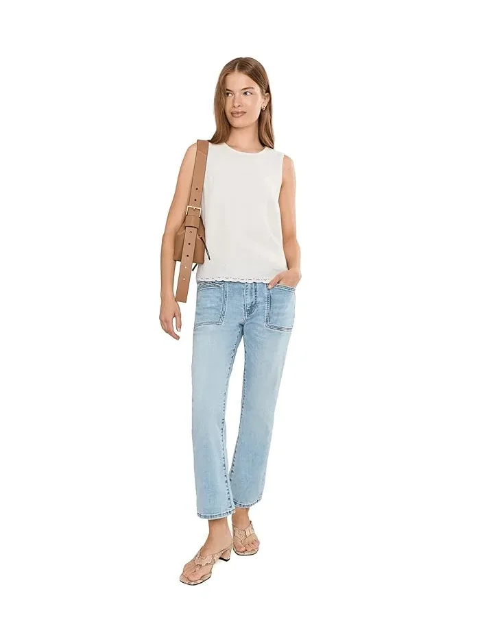 Джинсы Kelsey High-Rise Ankle Flare Cure, KUT from the Kloth — изображение 2 из 5, мульти