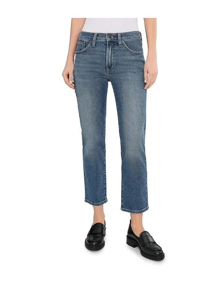 Джинсы slim boyfriend Madewell, Concho Wash — изображение 1 из 5, эффект промывки конха