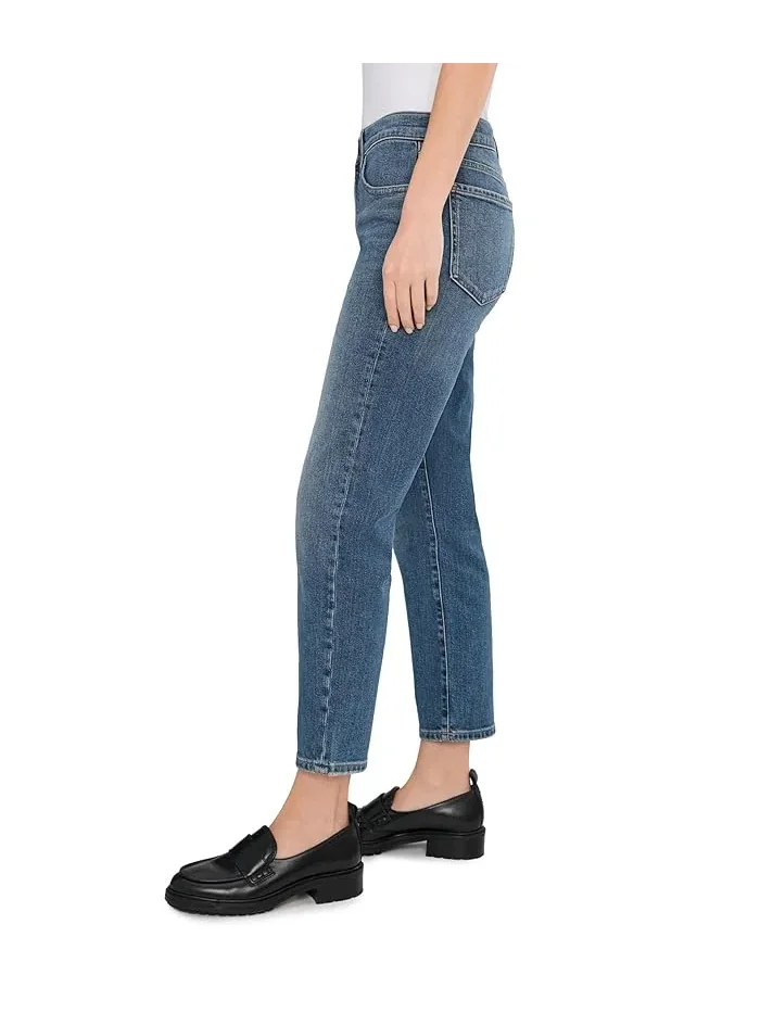 Джинсы slim boyfriend Madewell, Concho Wash — изображение 3 из 5, эффект промывки конха