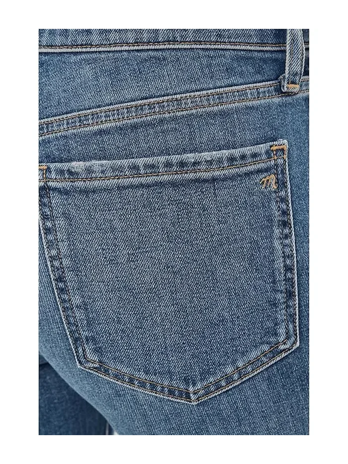 Джинсы slim boyfriend Madewell, Concho Wash — изображение 5 из 5, эффект промывки конха
