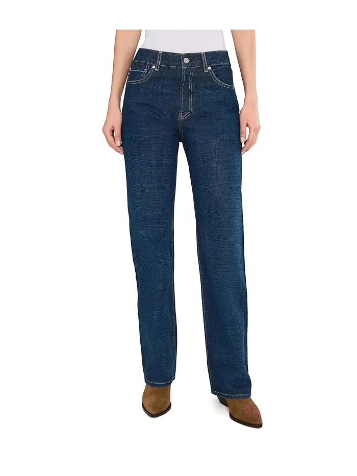 Джинсы прямые узкие модели Sydney Mid-Rise Stovepipe AG Jeans, Outspoken